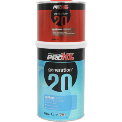 ProXL Gen20 HS Clearcoat Kit 1.5L EXTRA FAST